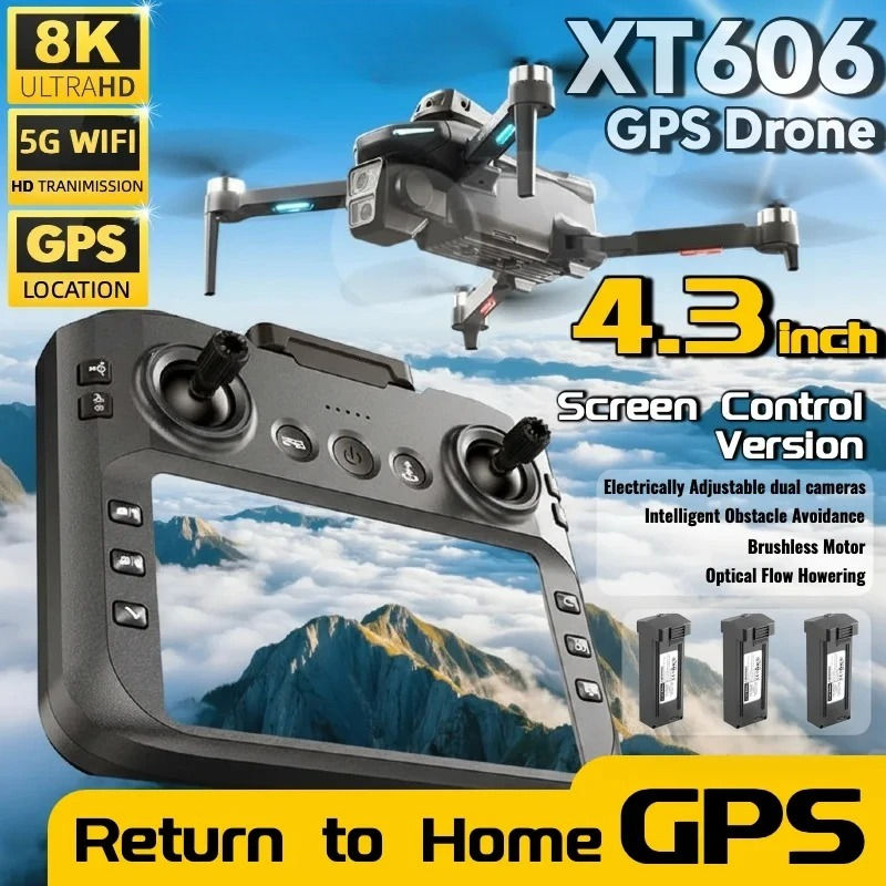 Drone Gps Mount - Meilleure Offre Drone XT606 MAX GPS