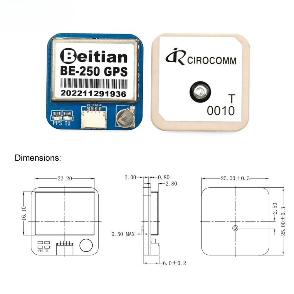 Module GPS BEITIAN M10 Module  - Drone Gps Module avis et prix