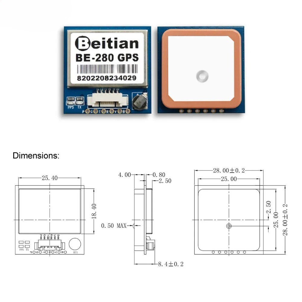 Module GPS BEITIAN M10 Module  - Drone Gps Module avis et prix