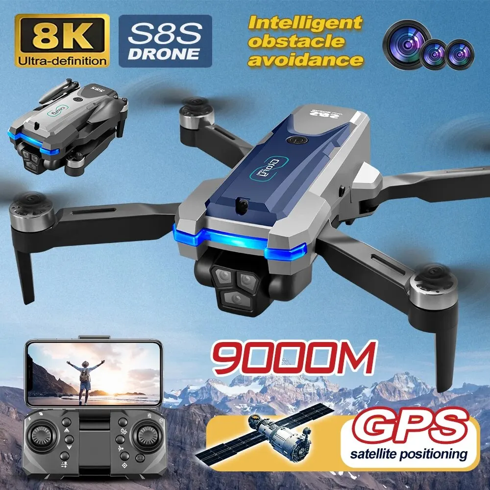 Drone GPS S8S 5G Wifi 8K HD po - Drone Gps Module avis et prix